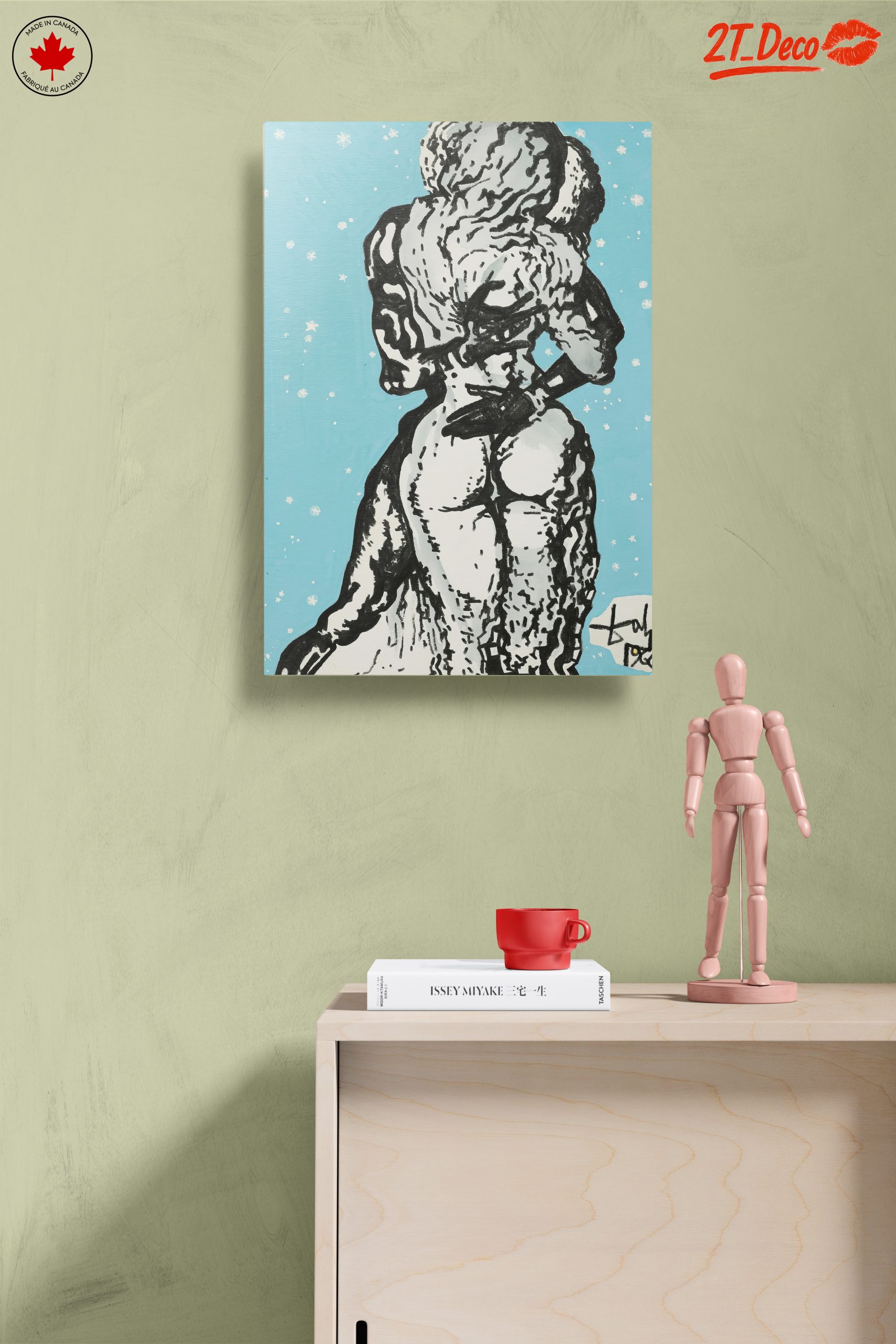 Stylized Abstract Figure Artwork 4 - Image 14