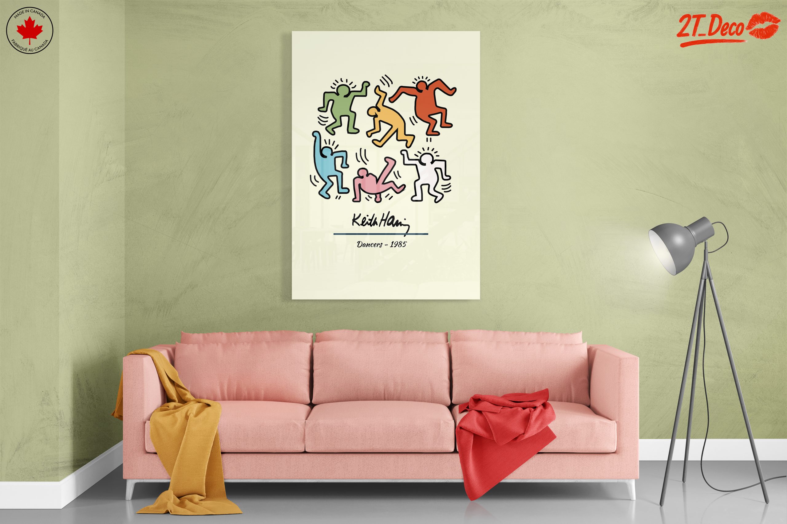 Keith Haring Dancers Artwork 2 - Image 7