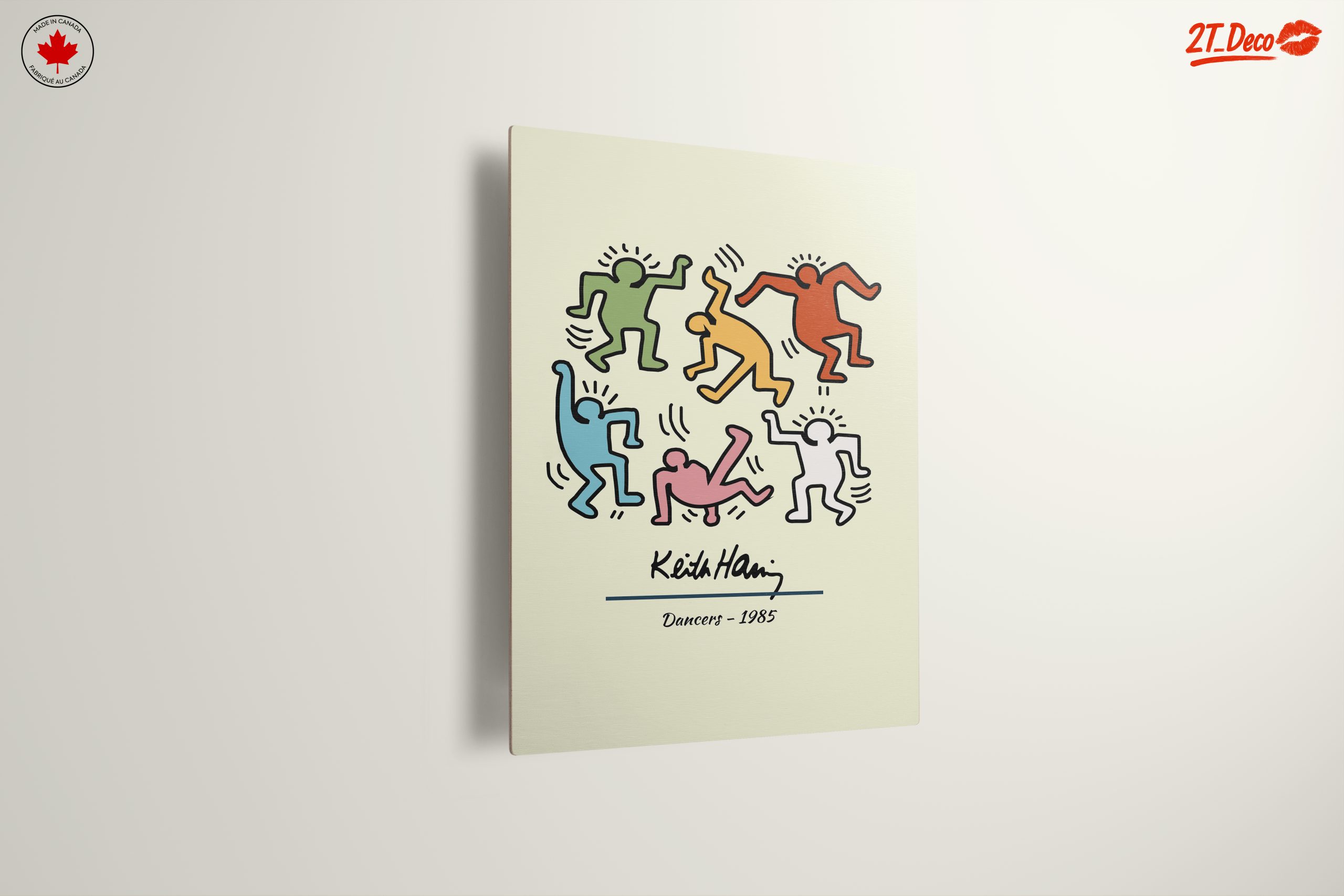 Keith Haring Dancers Artwork 2 - Image 13
