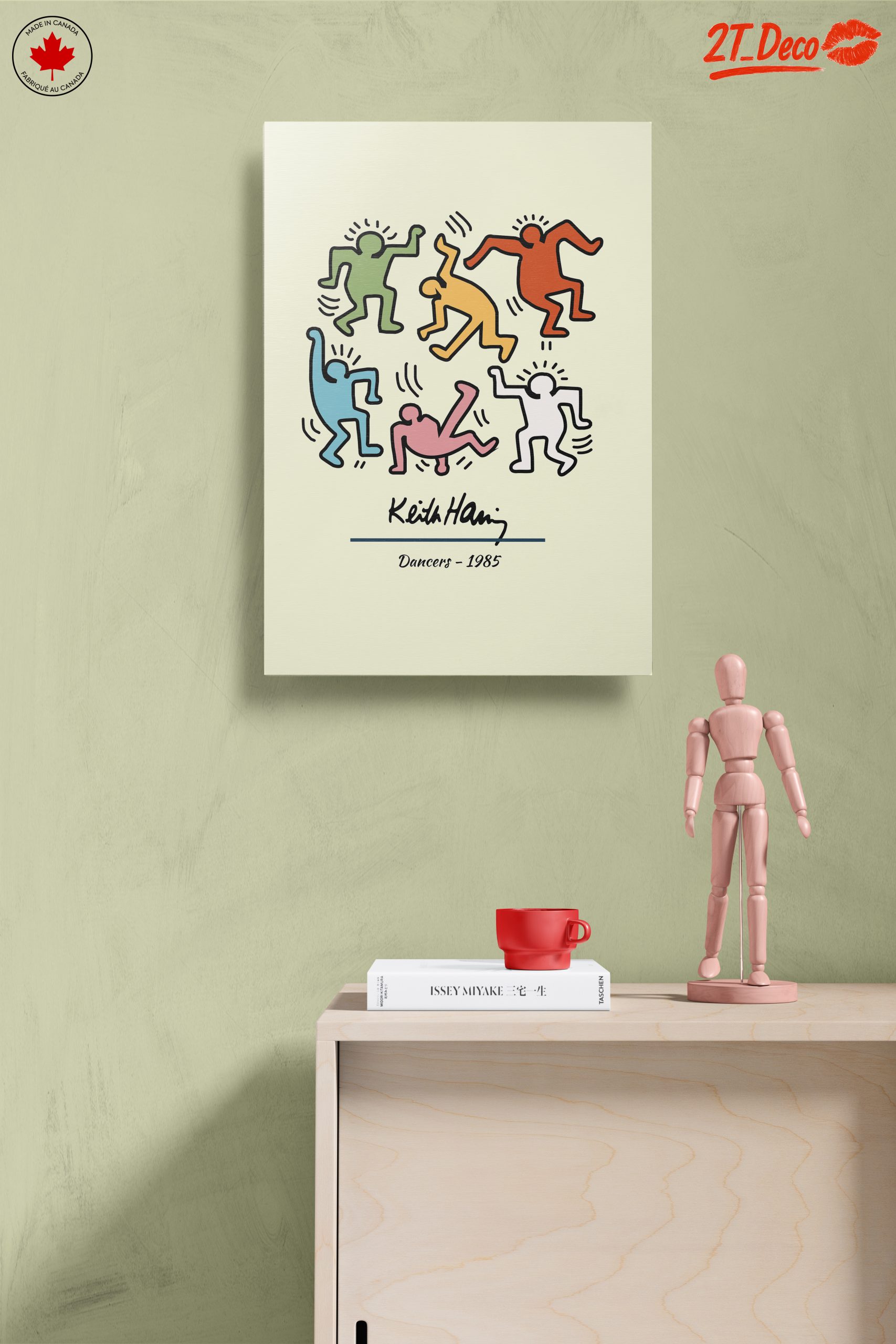 Keith Haring Dancers Artwork 2 - Image 14