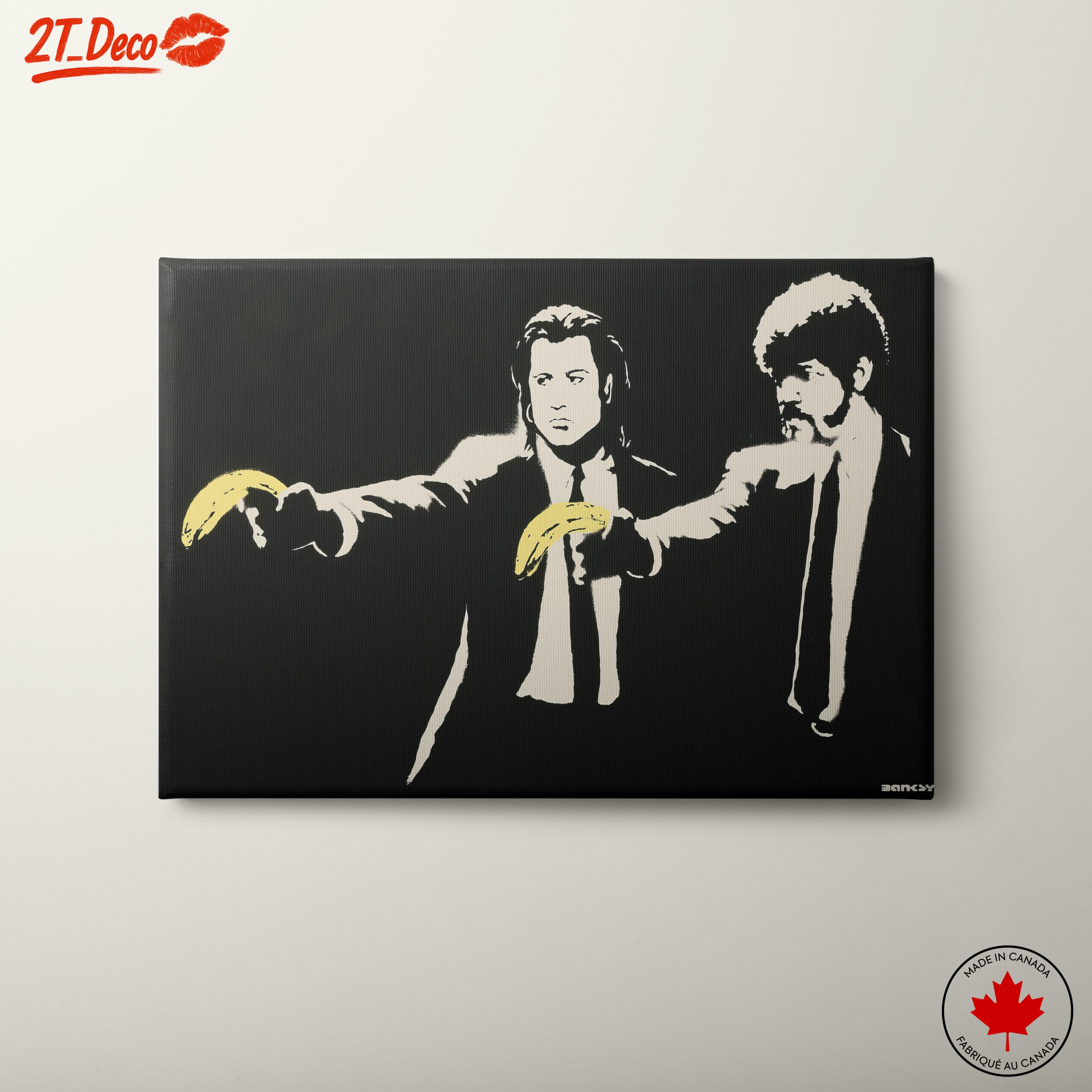 Contemporary Pop Culture Artwork Featuring Iconic Characters