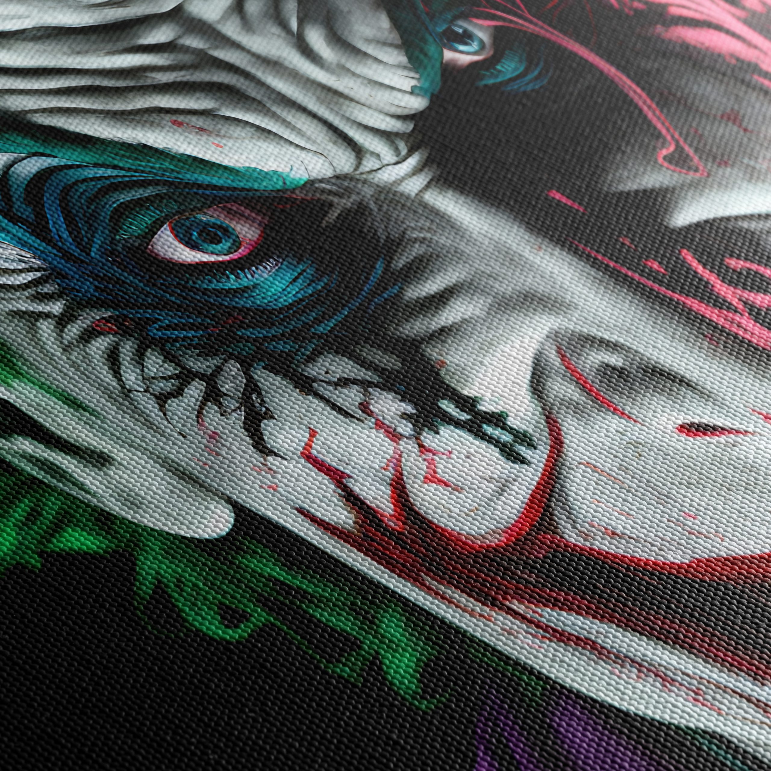 Dynamic Joker Portrait with Vivid Colors - Image 5