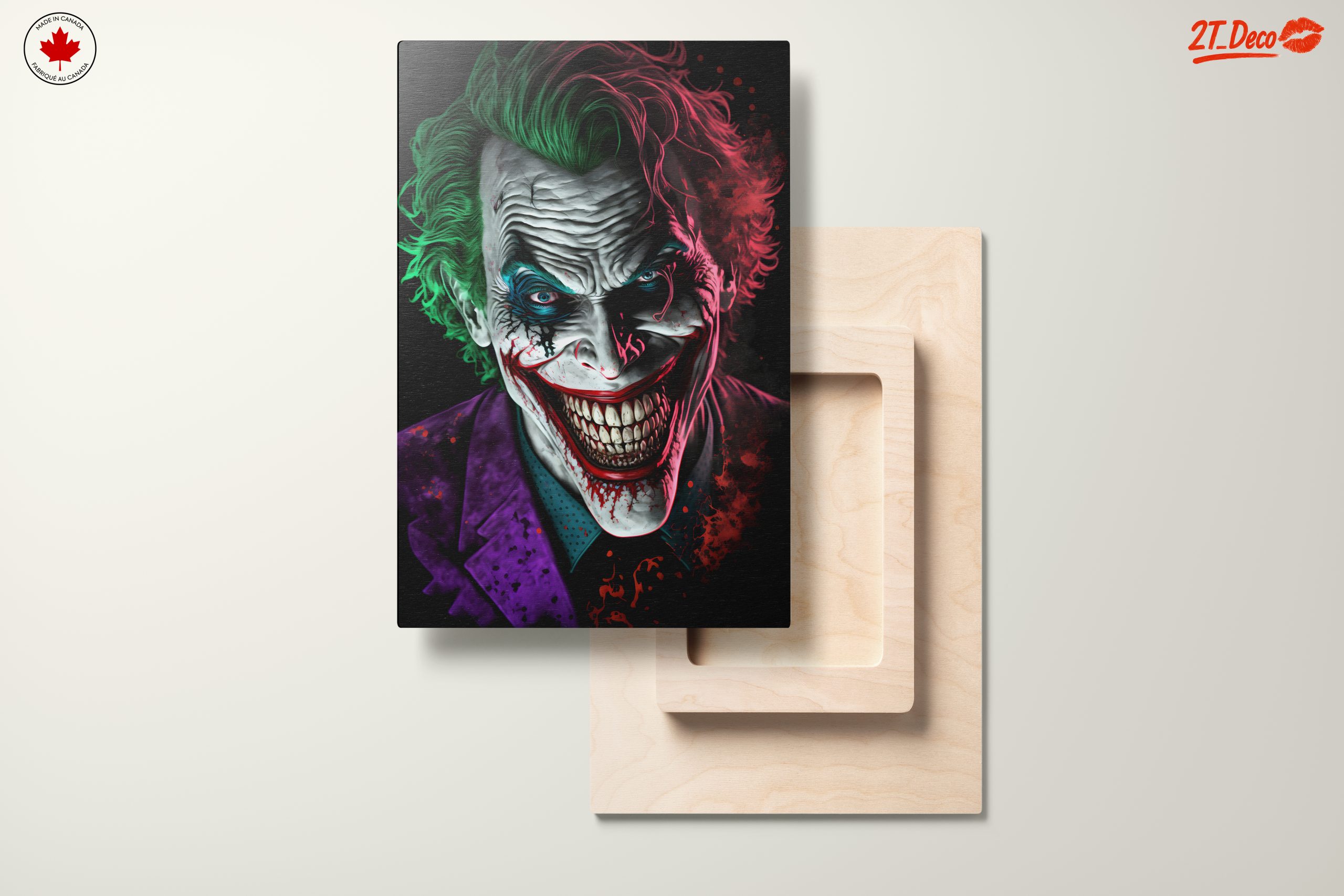 Dynamic Joker Portrait with Vivid Colors - Image 11