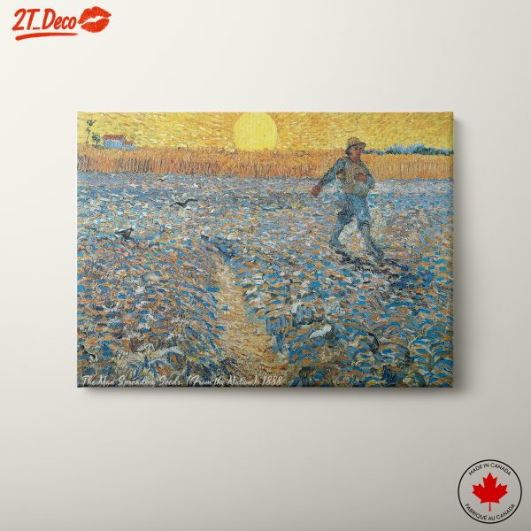 The Man Spreading Seeds by Vincent van Gogh