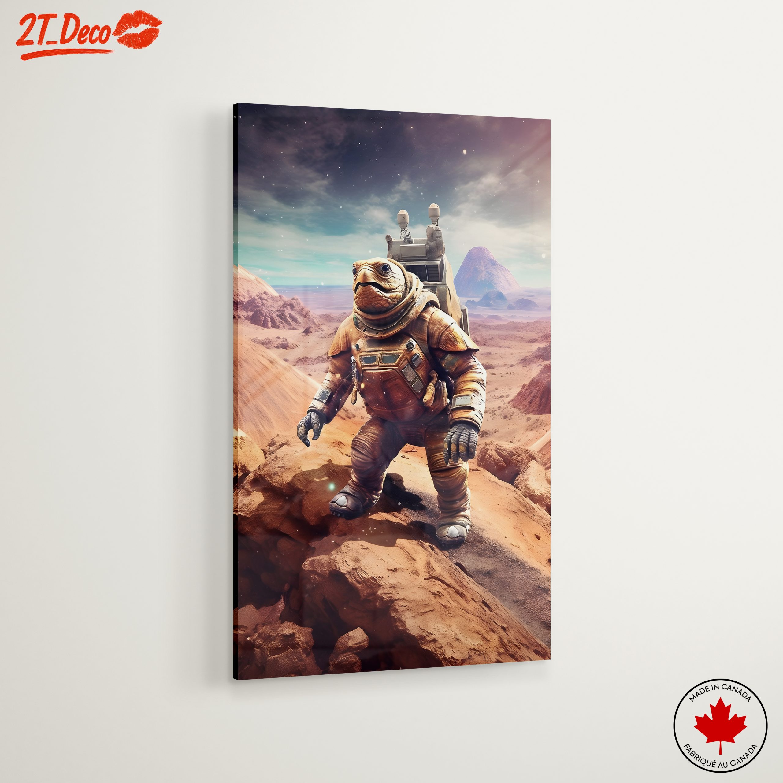 Futuristic Animal Space Adventure Art - Image 6