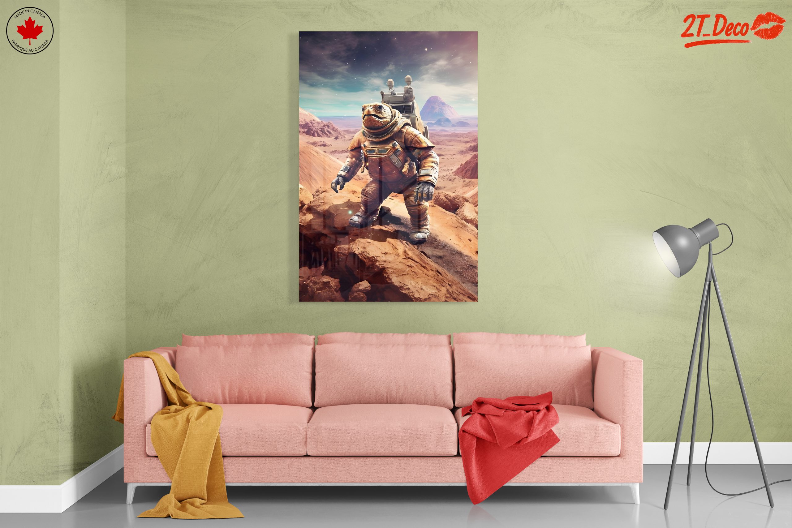 Futuristic Animal Space Adventure Art - Image 7