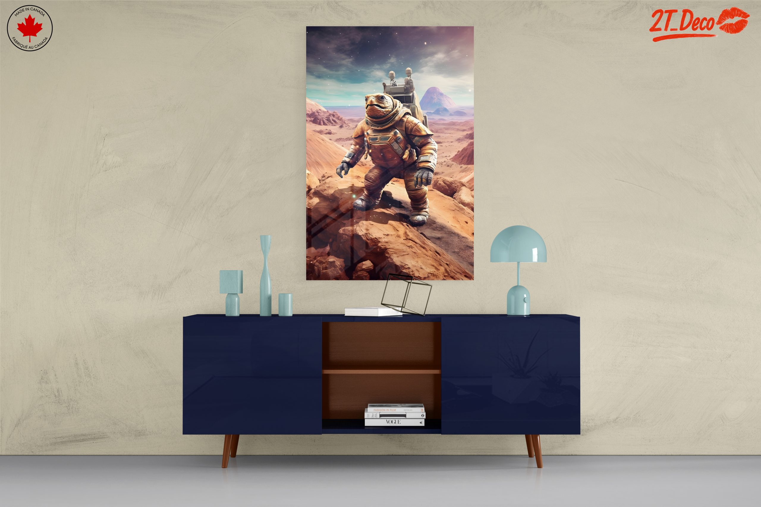 Futuristic Animal Space Adventure Art - Image 8