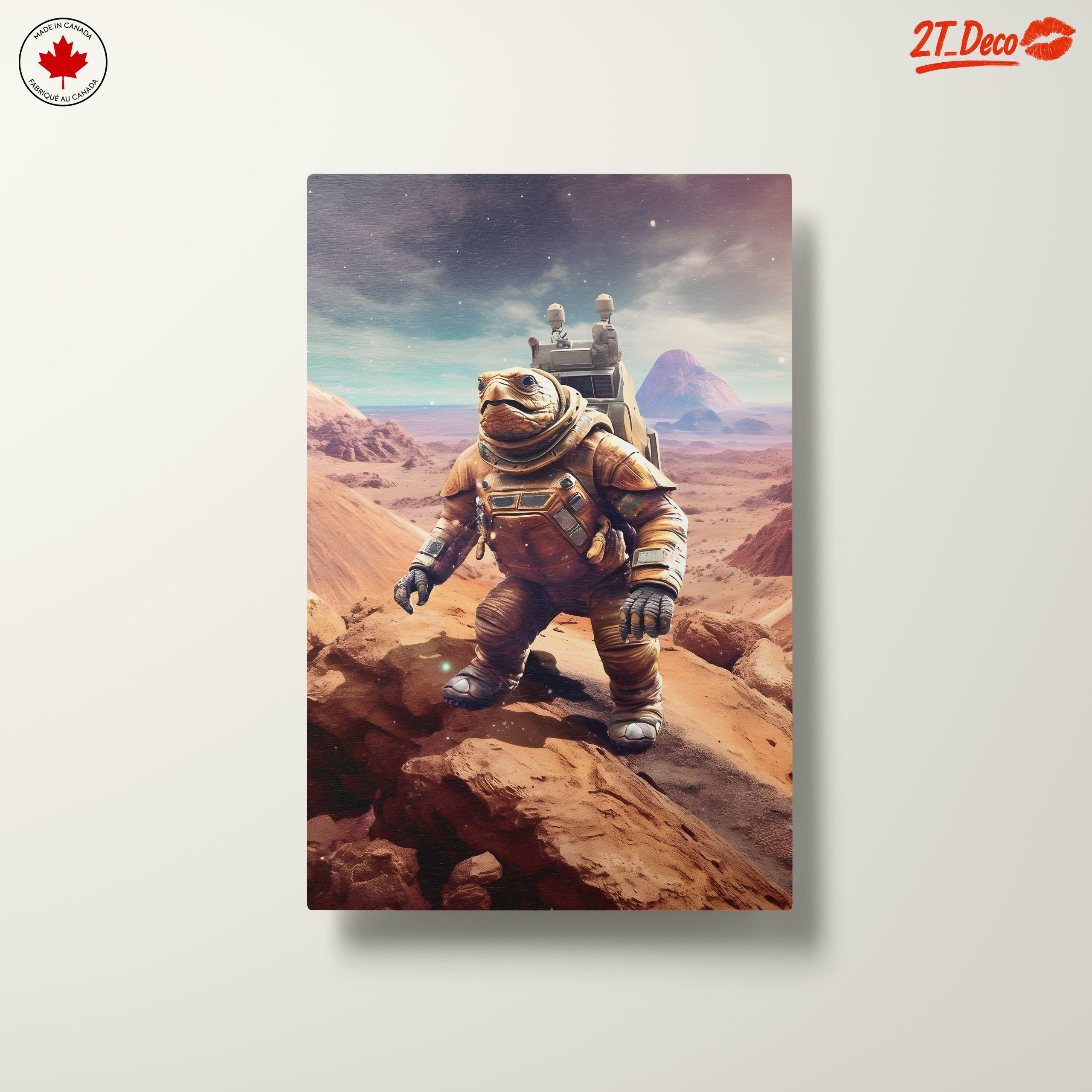 Futuristic Animal Space Adventure Art - Image 10