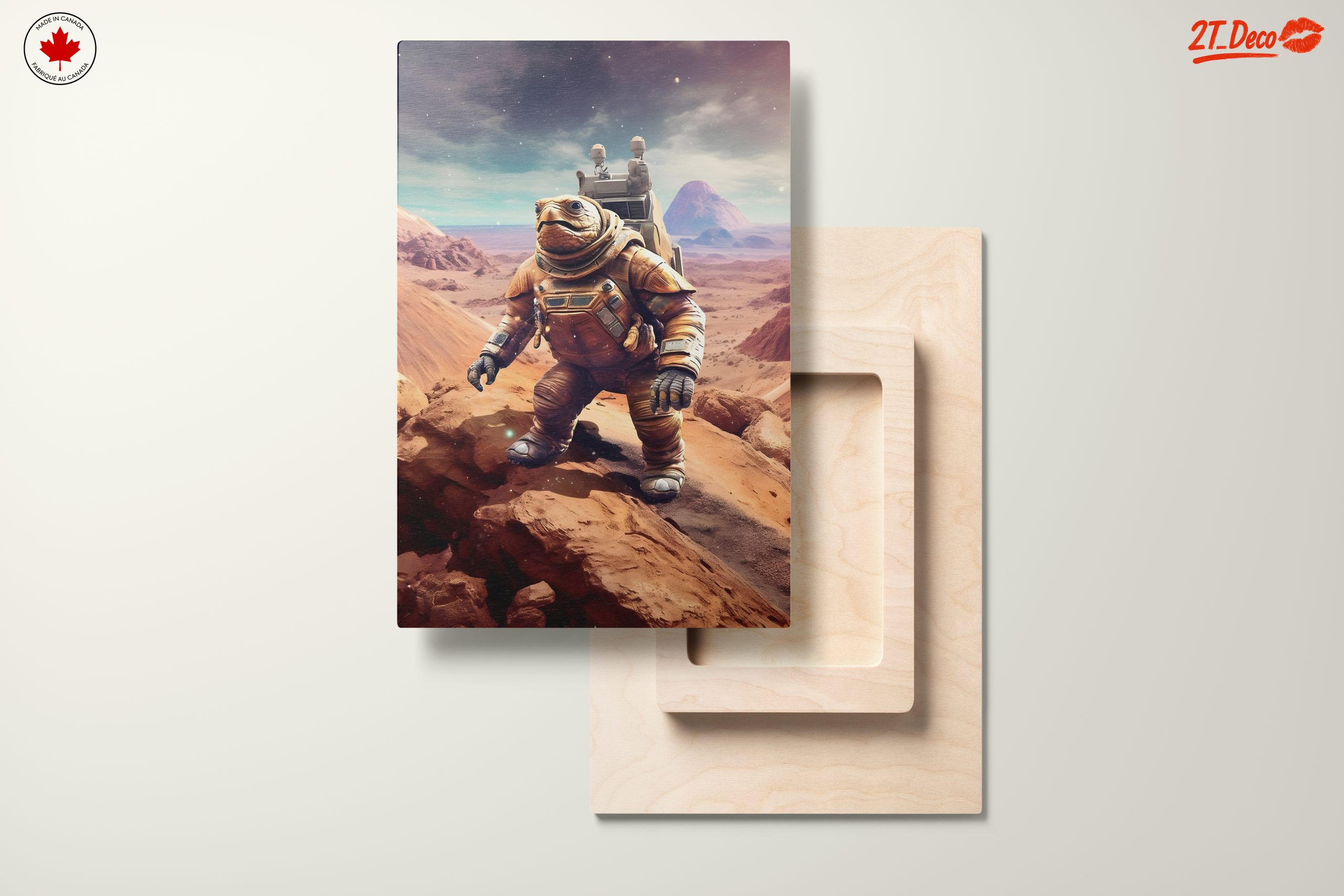 Futuristic Animal Space Adventure Art - Image 11