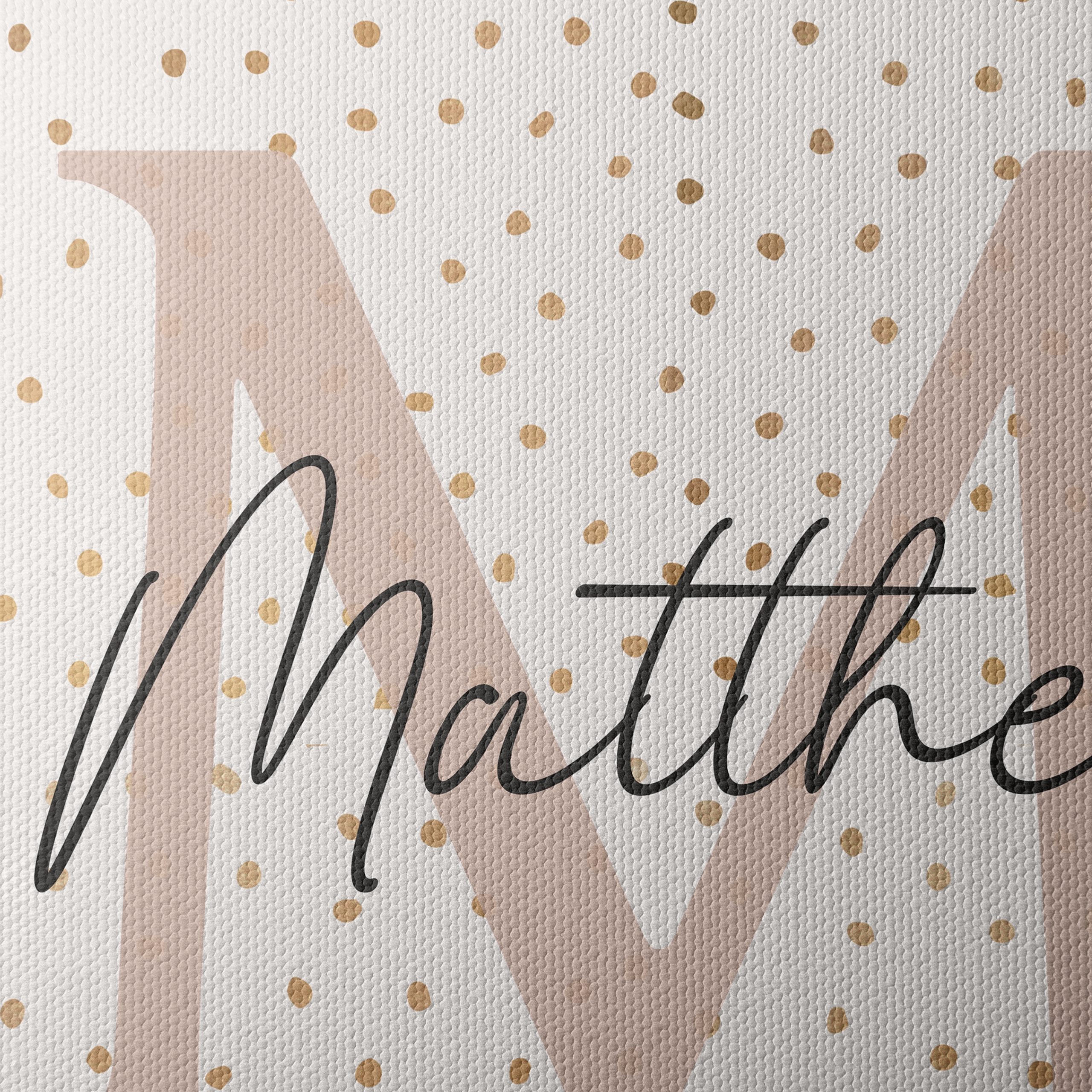 Personalized Bold Typography Wall Art - Image 4