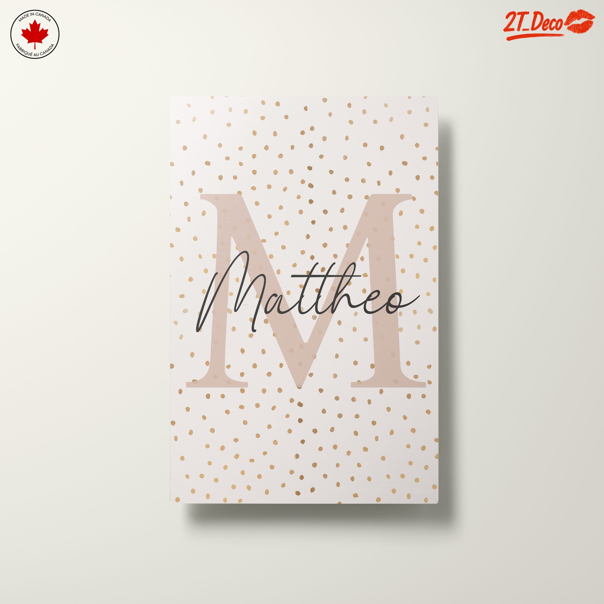 Personalized Bold Typography Wall Art - Image 10