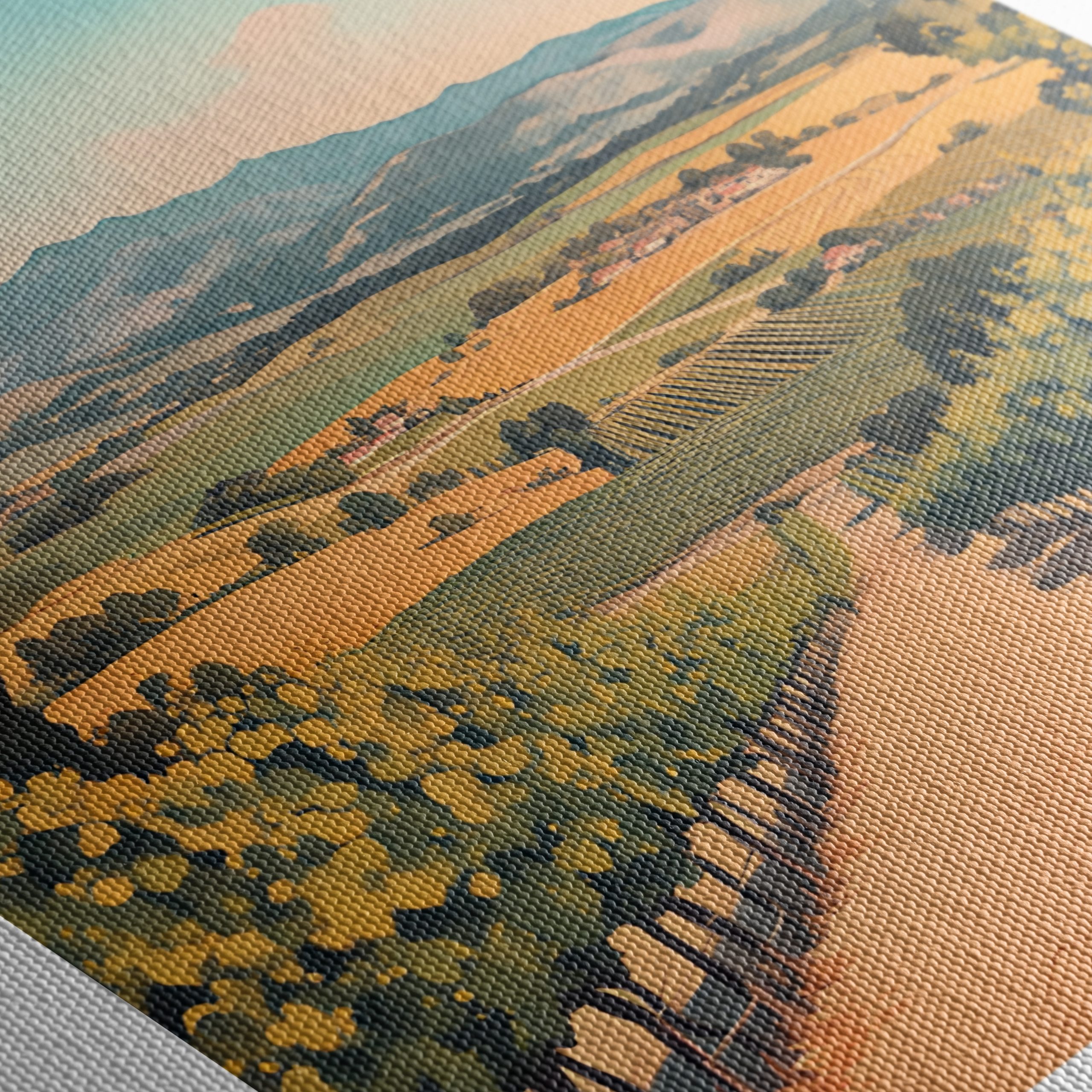 Napa Valley Vineyard Landscape Art - Image 5