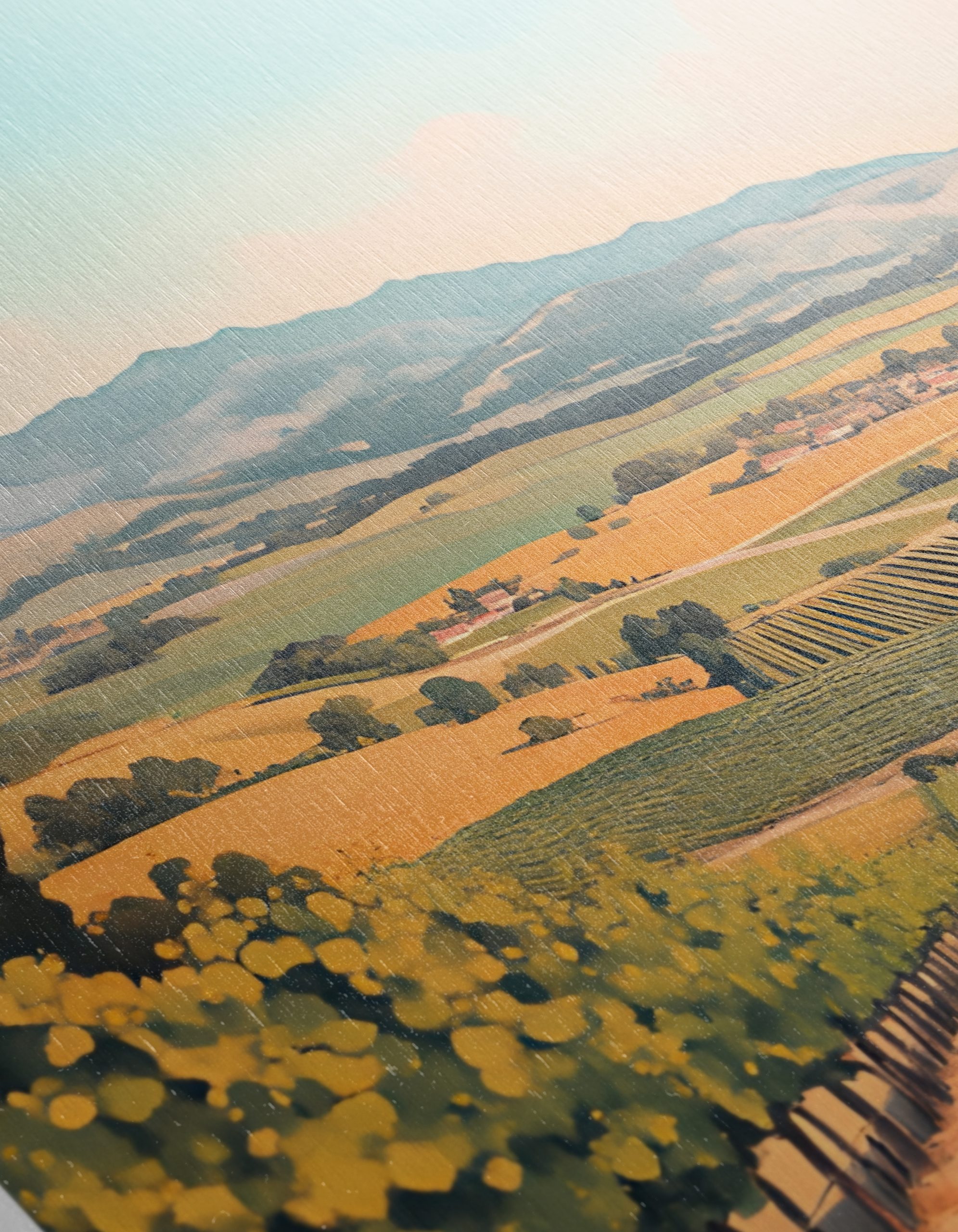 Napa Valley Vineyard Landscape Art - Image 12