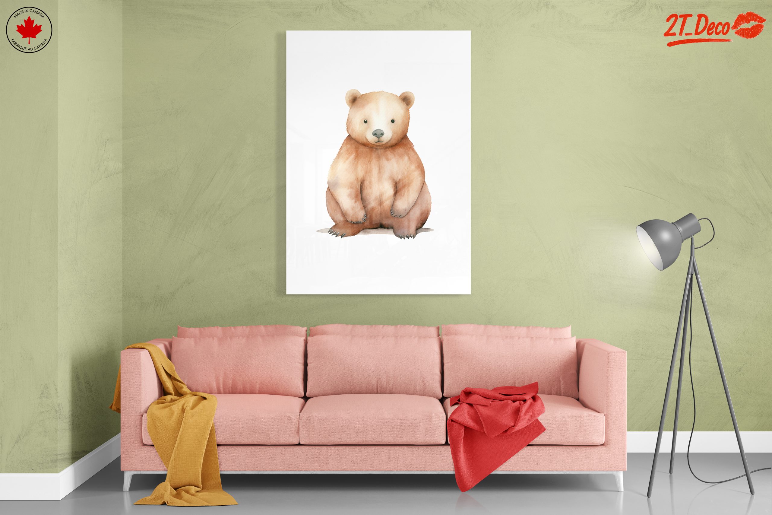 Cute Bear Illustration Art - Image 7