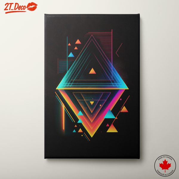 Vibrant Geometric Abstract Design 6