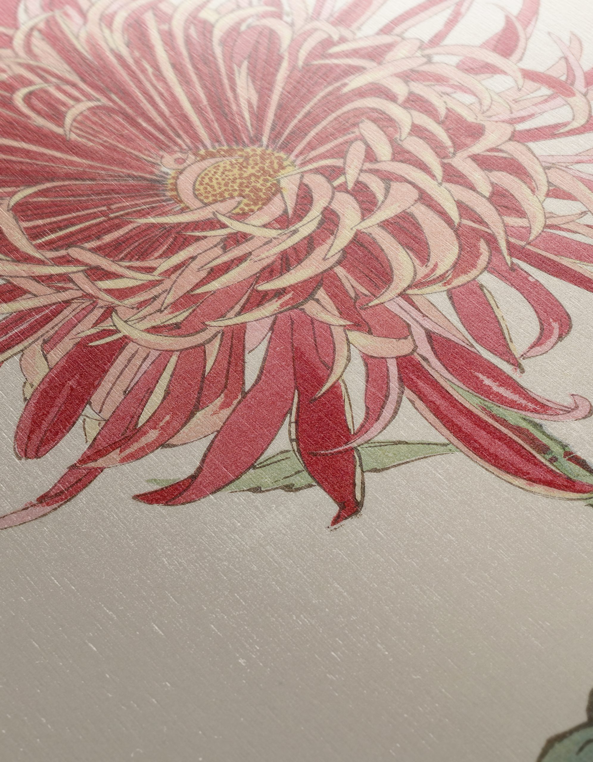 Red Chrysanthemum Botanical Art - Image 12