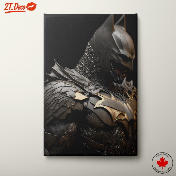 Dynamic Batman Character Art