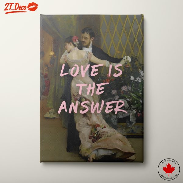 Romantic Artistic Portrait with Text