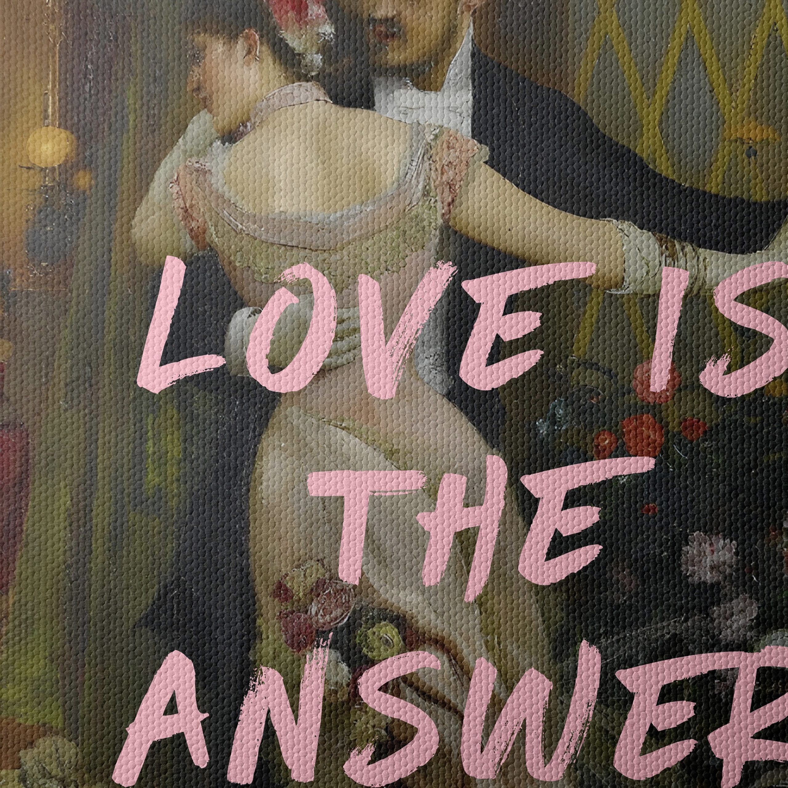 Romantic Artistic Portrait with Text - Image 4