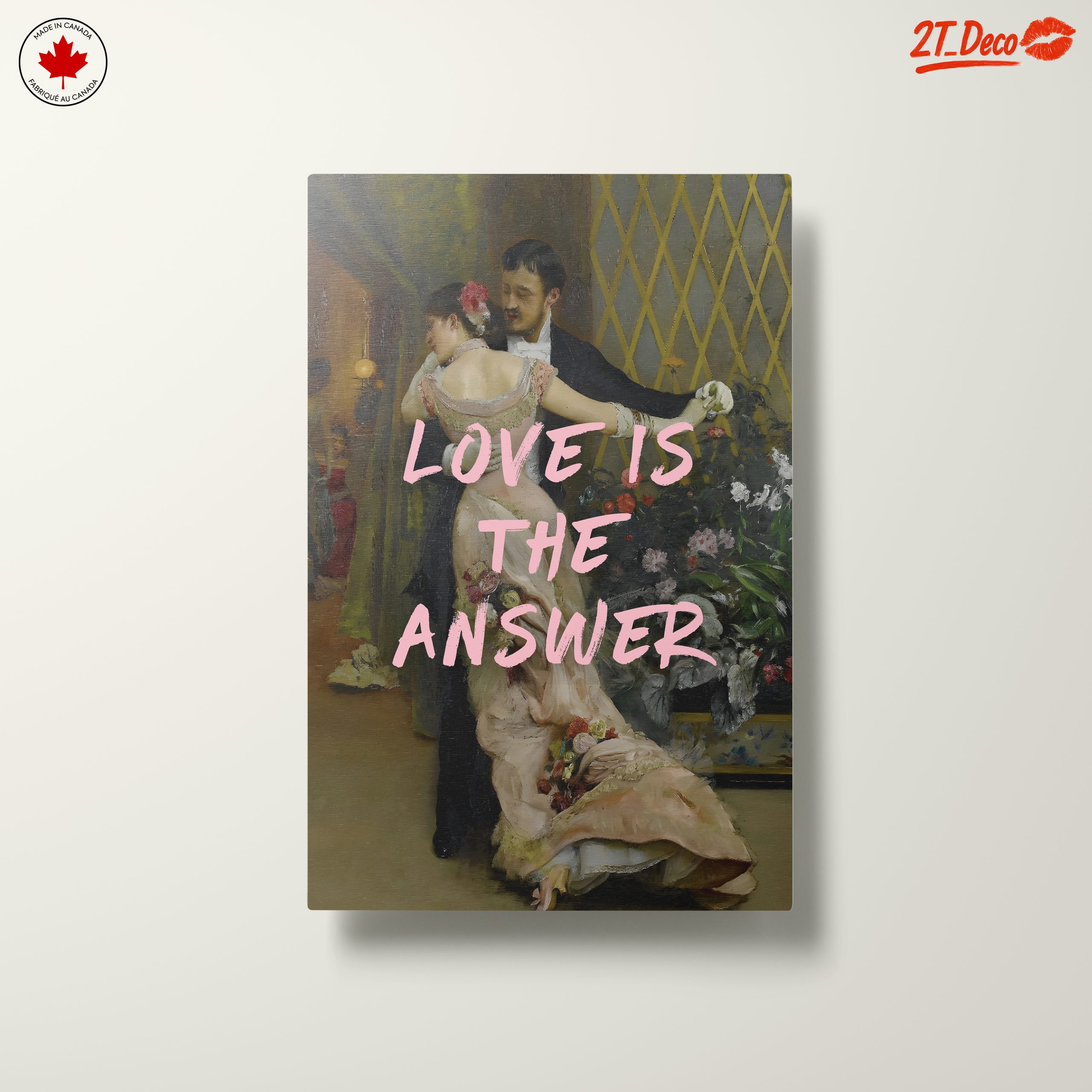 Romantic Artistic Portrait with Text - Image 10