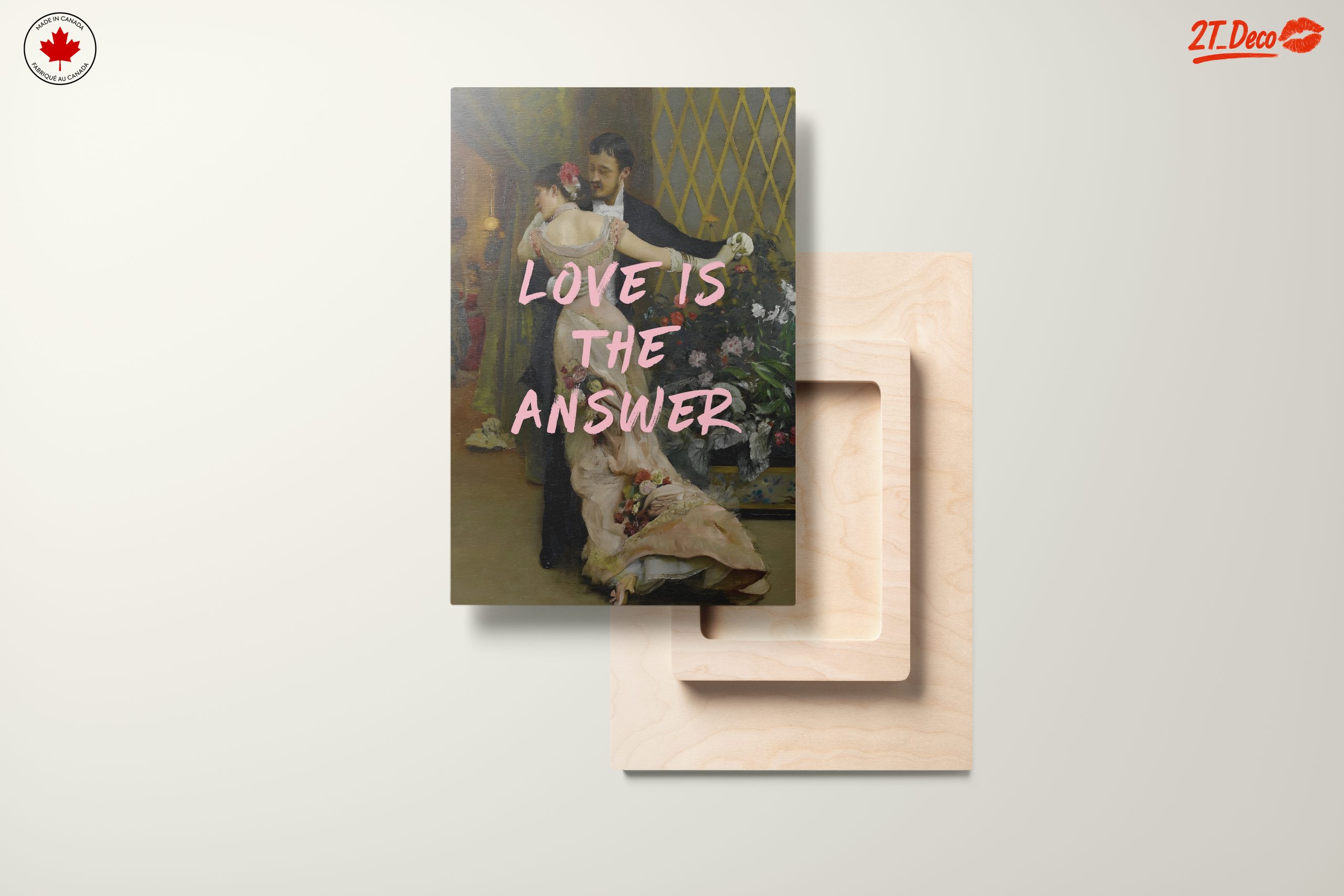 Romantic Artistic Portrait with Text - Image 11