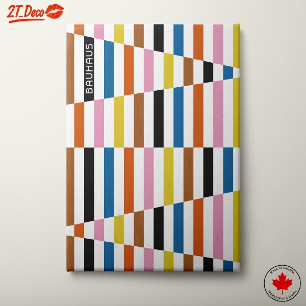 Vibrant Bauhaus Geometric Design