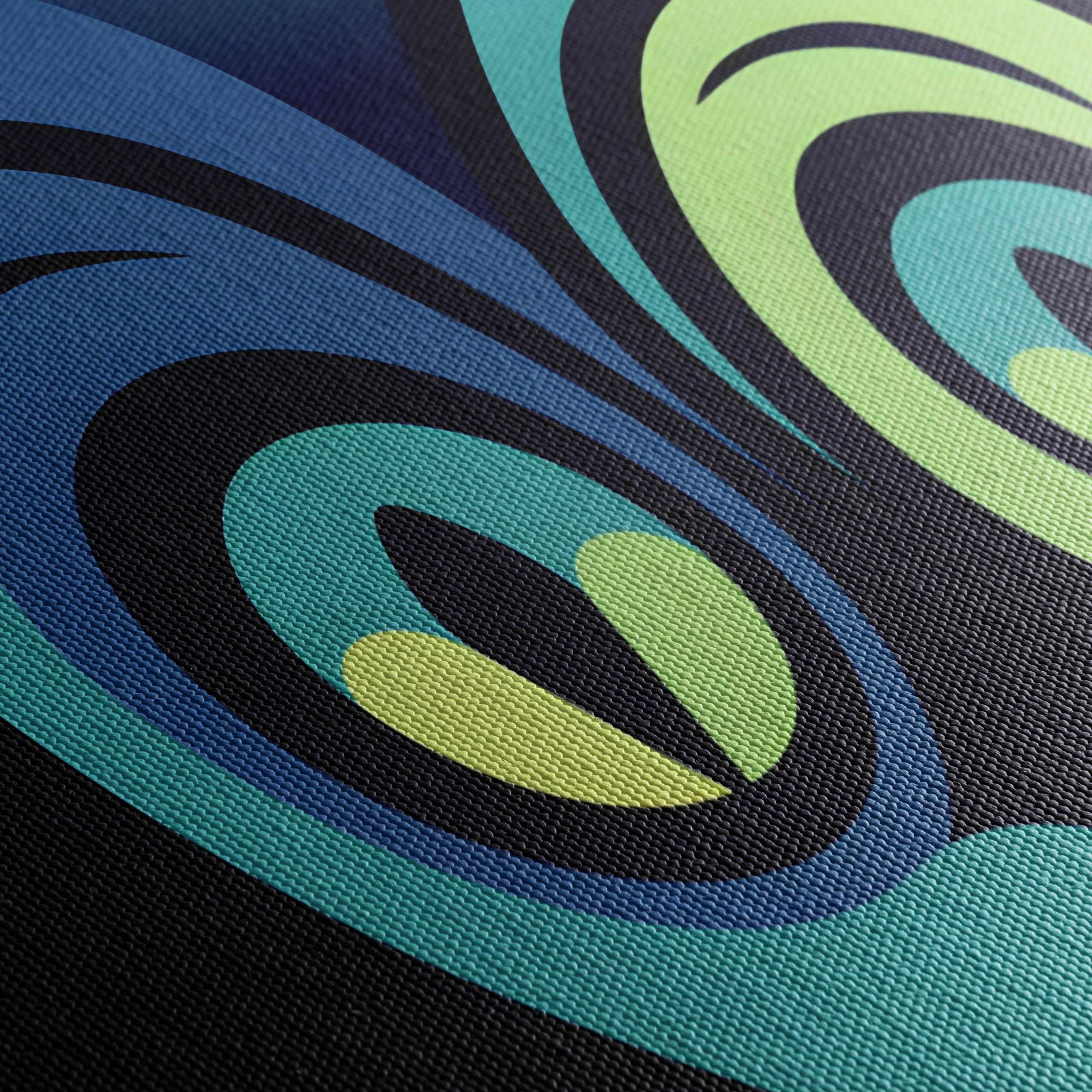 Stylized Colorful Cat Artwork - Image 5