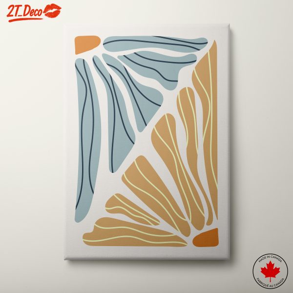 Stylized Botanical Abstract Design 3