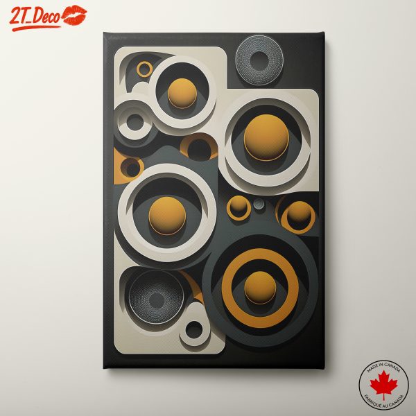 Dynamic Abstract Composition with Geometric Shapes