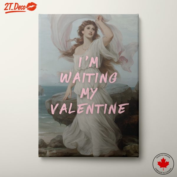 Portrait of a Beautiful Woman with Modern Text
