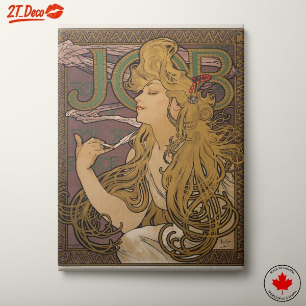 Alphonse Mucha Style Art Nouveau Print
