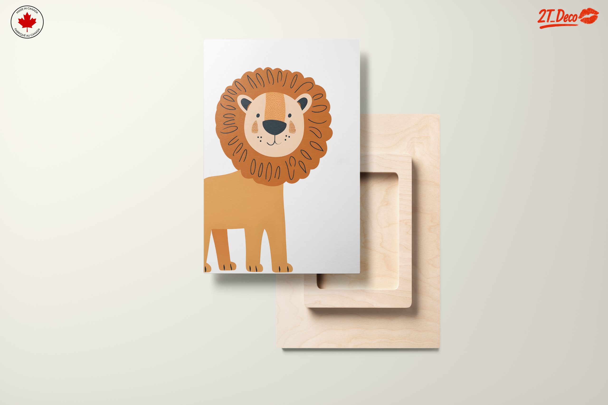 Adorable Whimsical Lion Illustration - Image 11