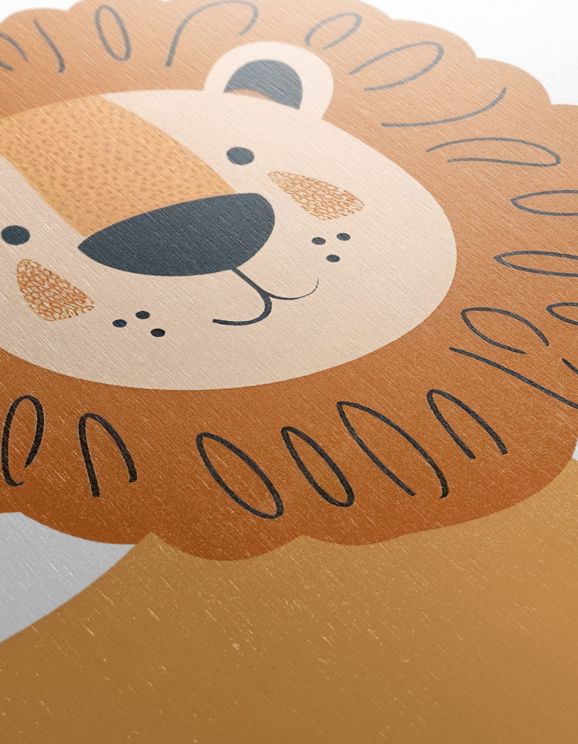 Adorable Whimsical Lion Illustration - Image 12
