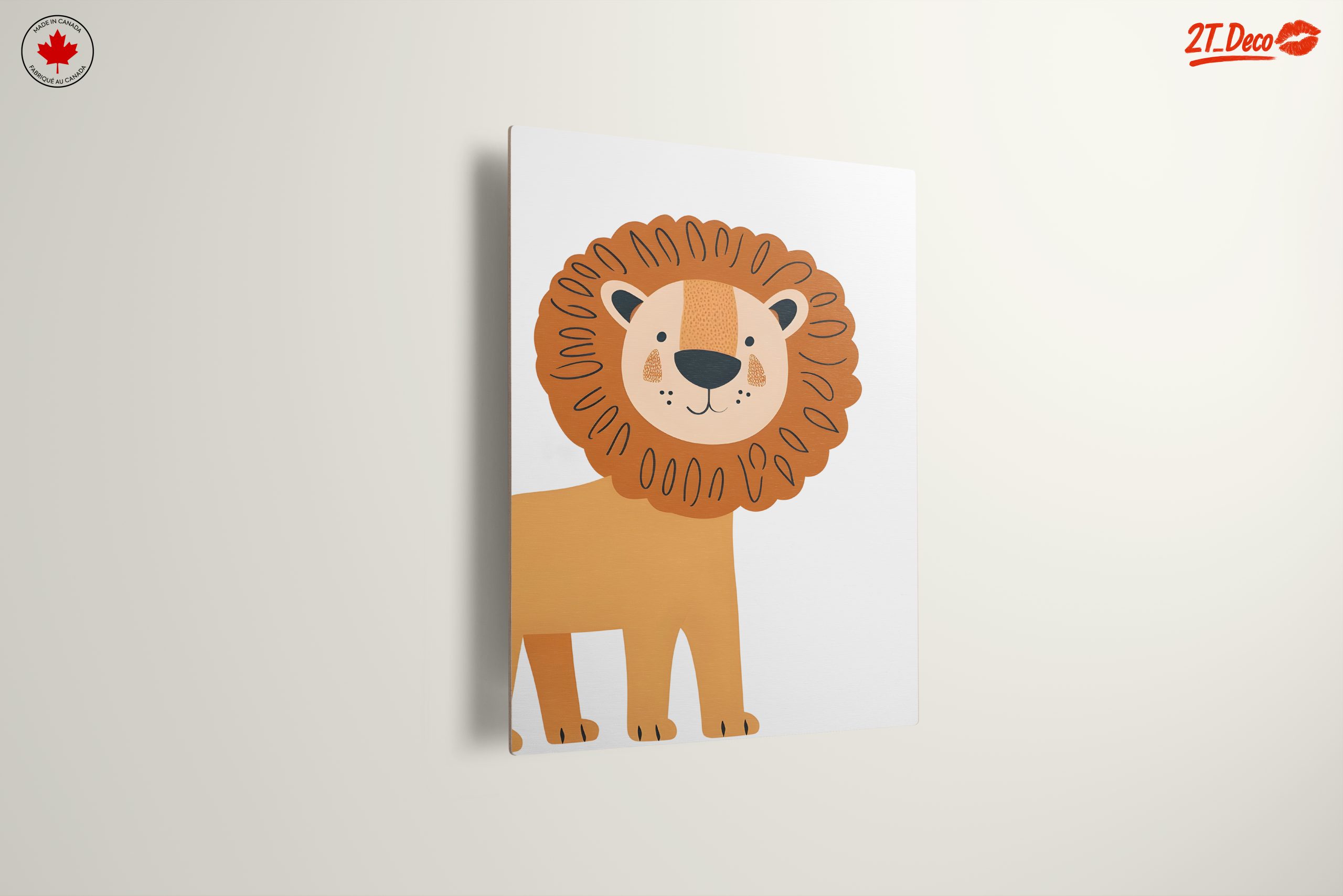 Adorable Whimsical Lion Illustration - Image 13