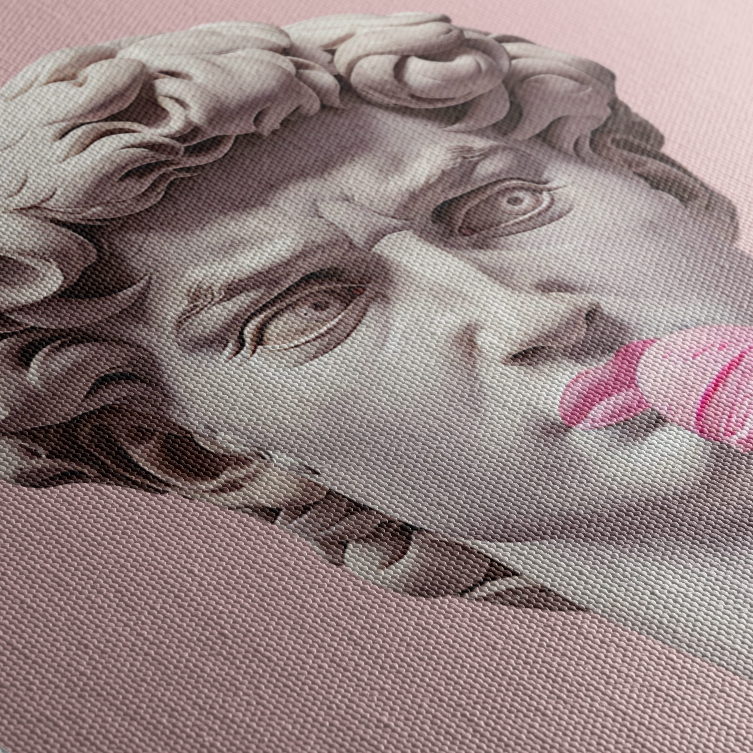 Contemporary Cultural Art Featuring a Marble Statue with Ice Cream - Image 5