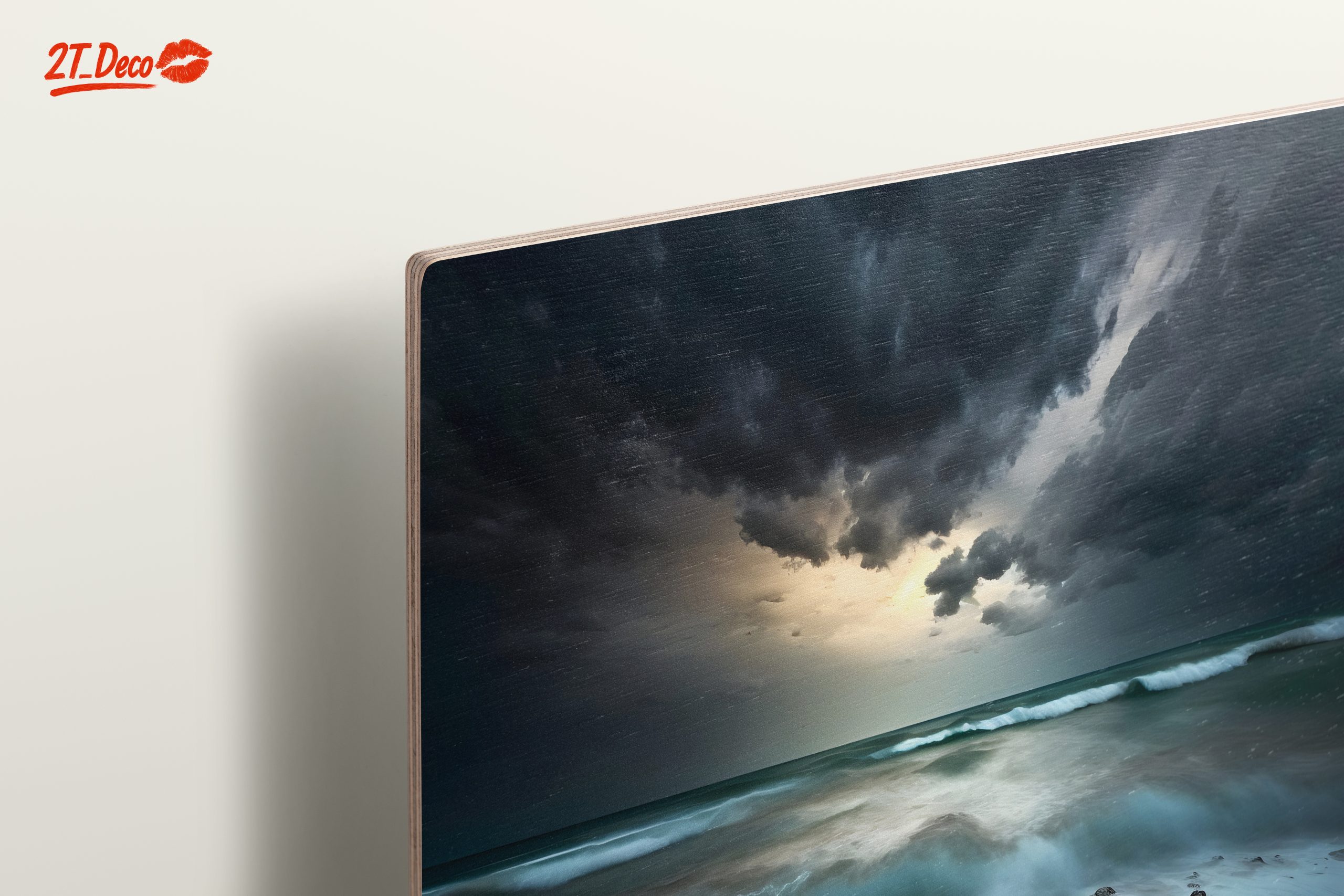 Abstract Coastal Landscape with Dramatic Waves - Image 15