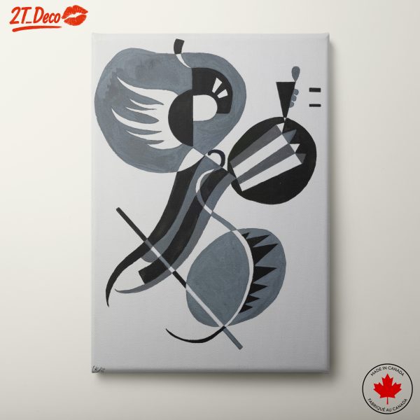 Dynamic Abstract Shapes Art