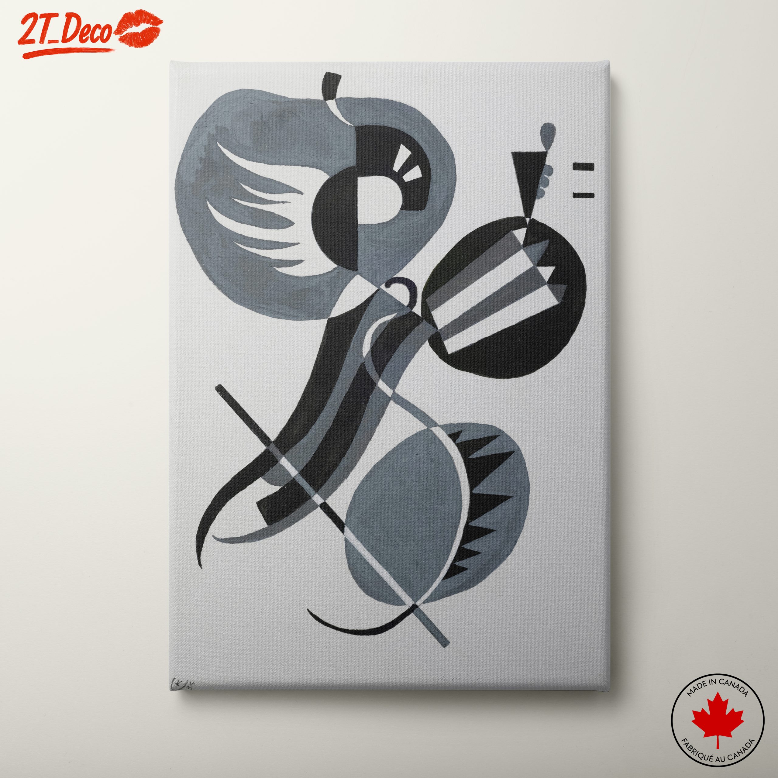 Dynamic Abstract Shapes Art