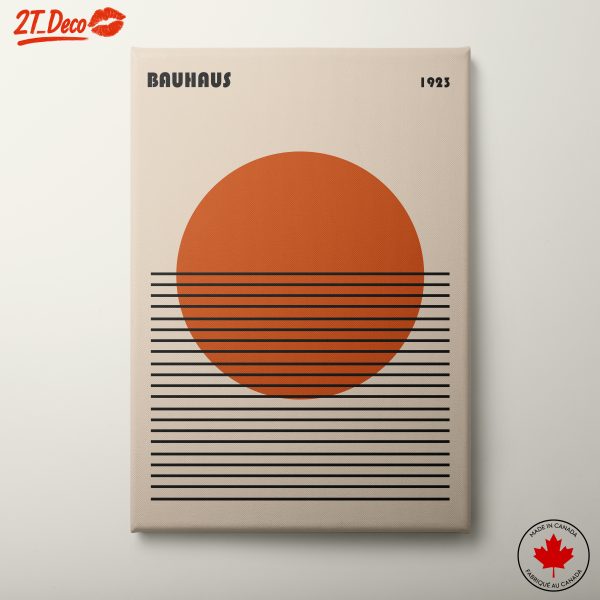 Bauhaus Geometric Art with Bold Colors 3