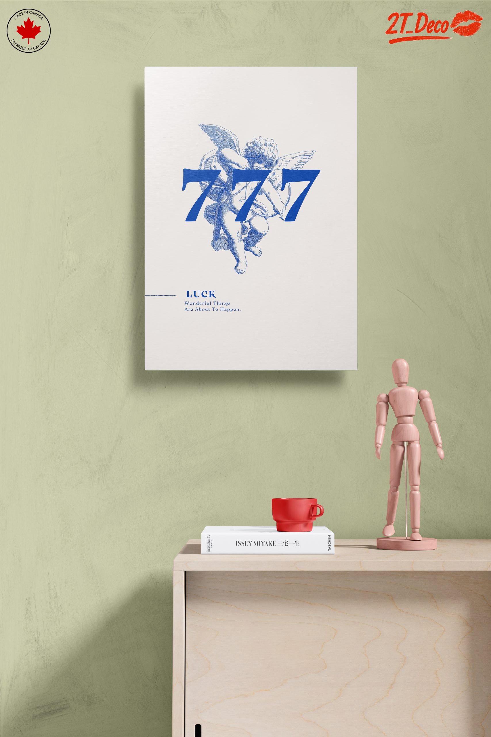 Surreal Angelic Artwork with Symbolic Numbers - Image 14