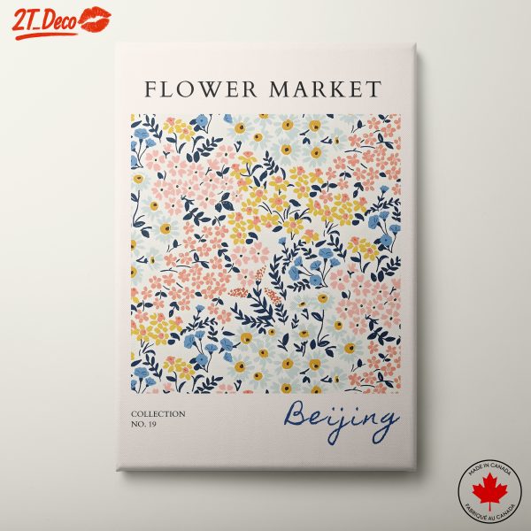 Flower Market Pattern Art