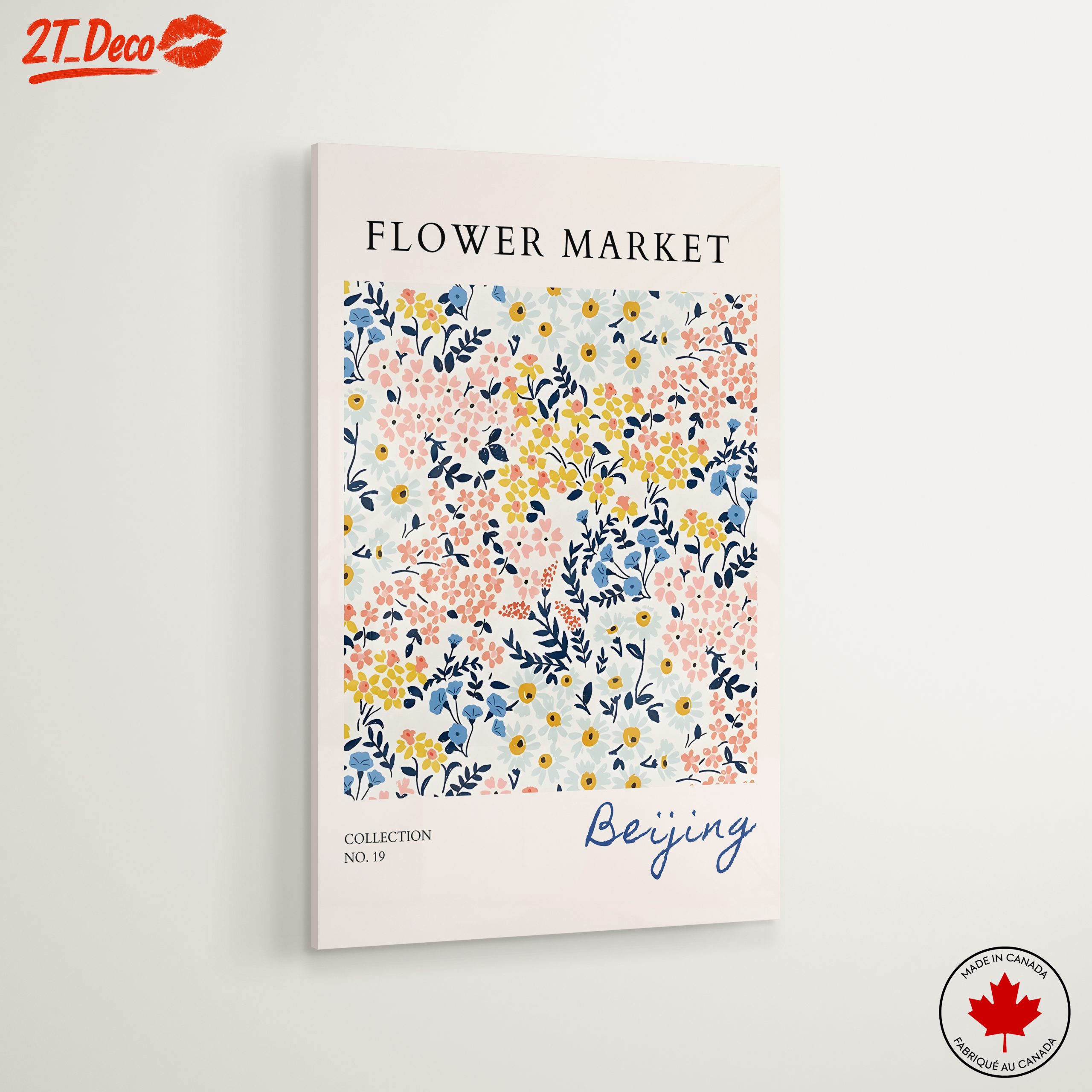 Flower Market Pattern Art - Image 6