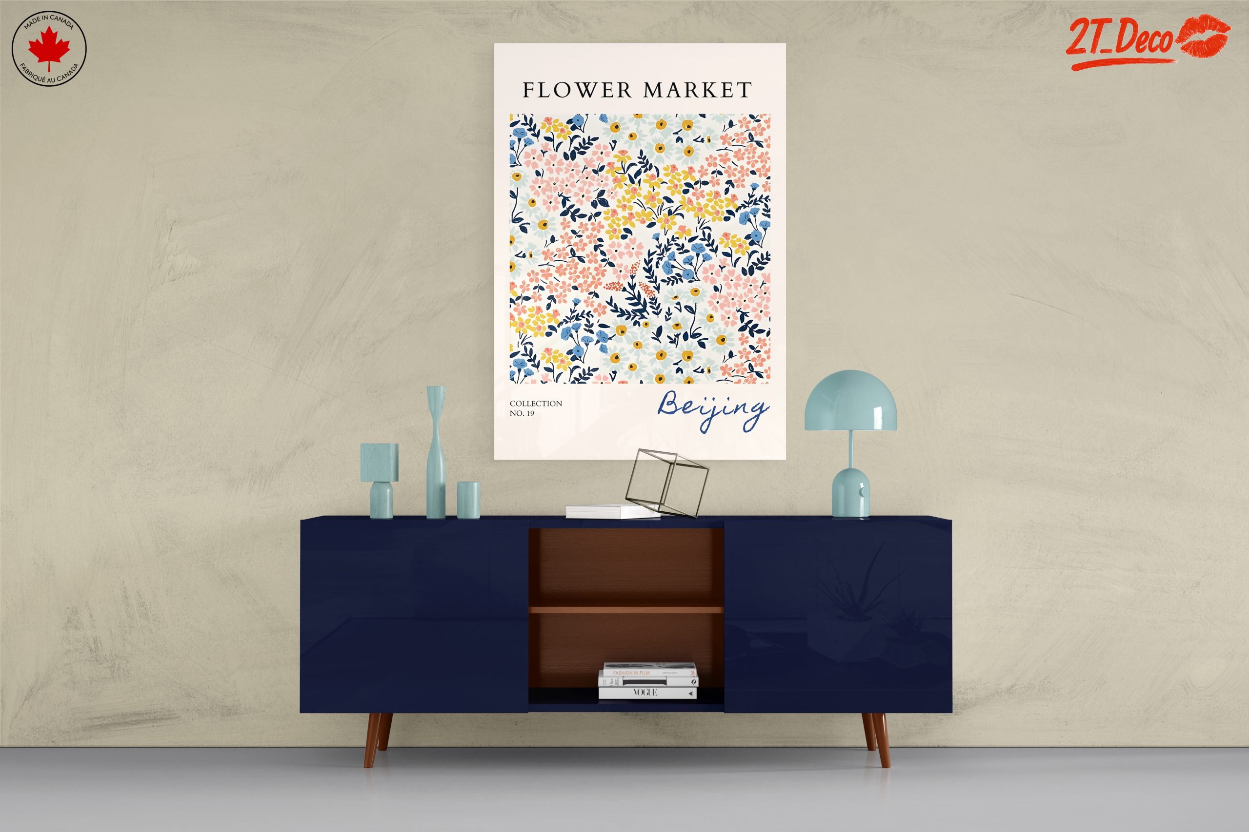 Flower Market Pattern Art - Image 8