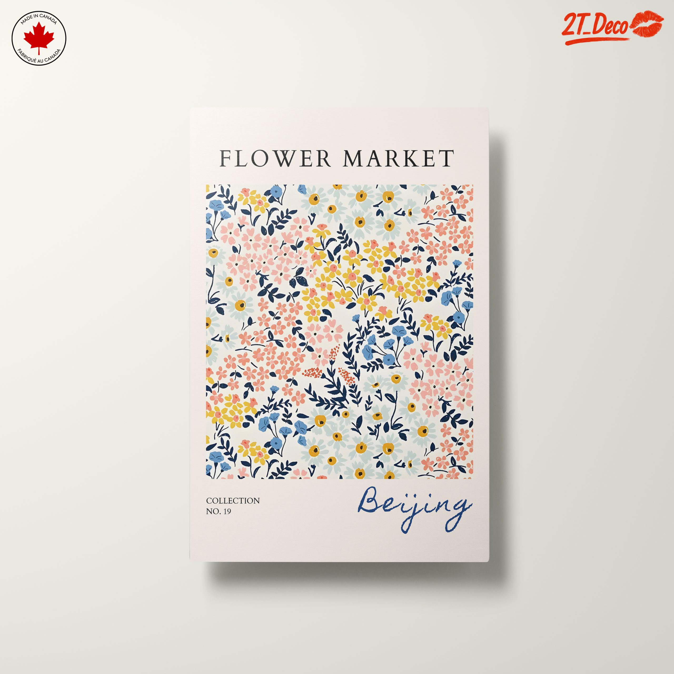 Flower Market Pattern Art - Image 10