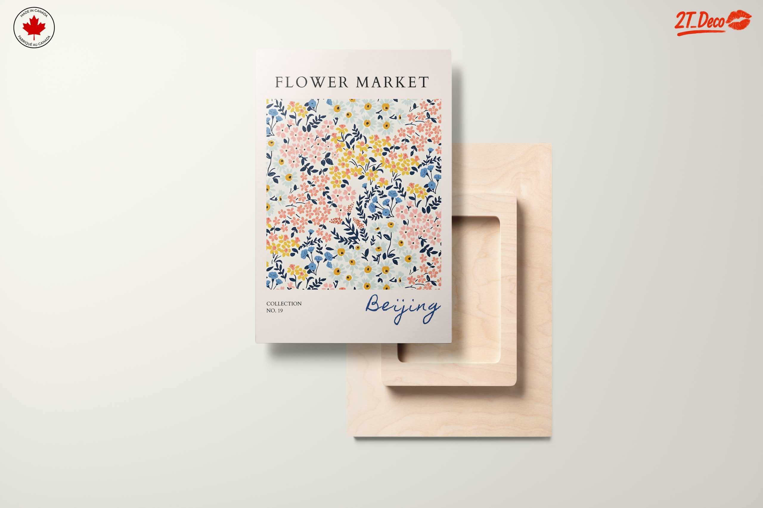 Flower Market Pattern Art - Image 11