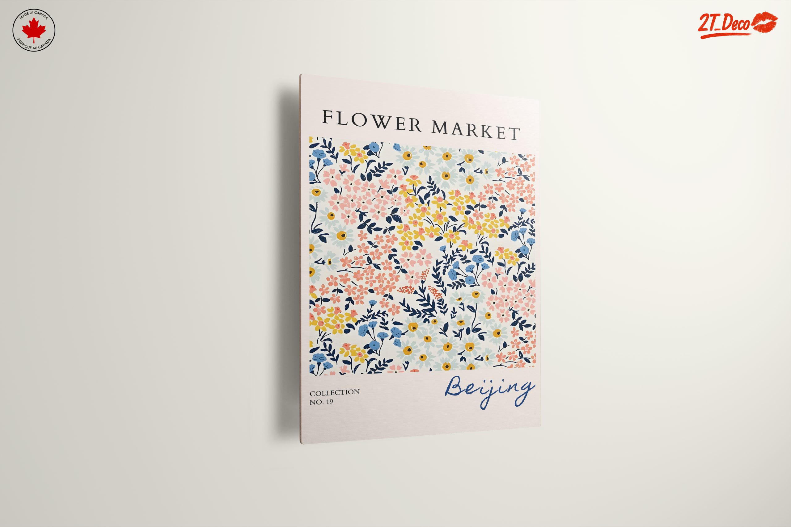 Flower Market Pattern Art - Image 13