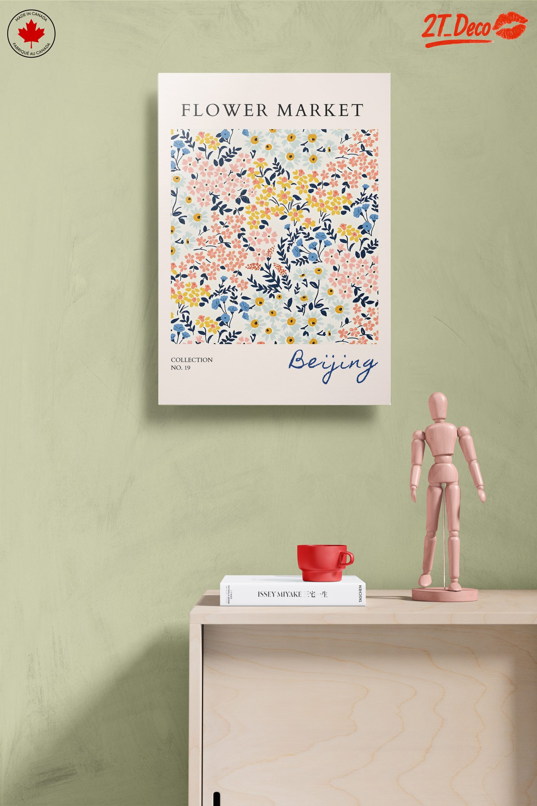 Flower Market Pattern Art - Image 14