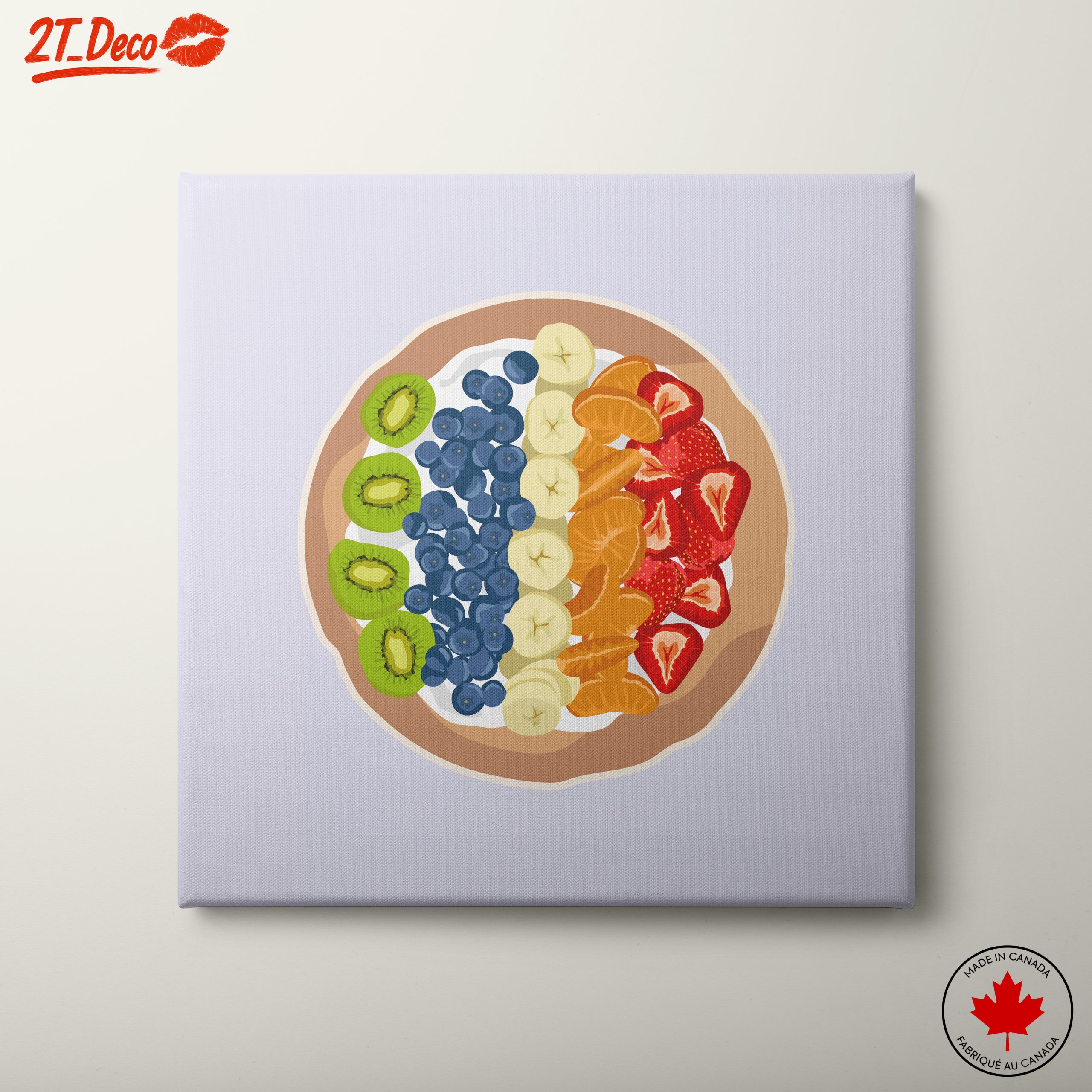 Colorful Abstract Food Composition 3
