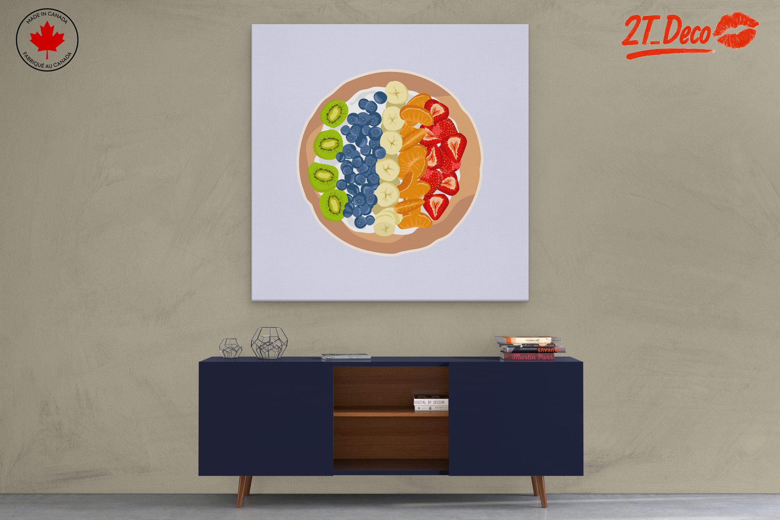 Colorful Abstract Food Composition 3 - Image 3