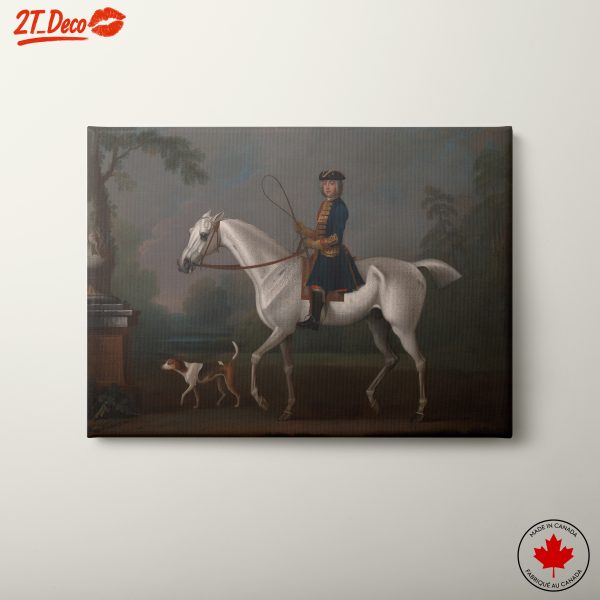Historical Equestrian Figure Artwork
